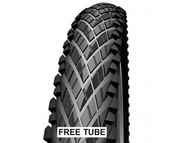 20 x1.75 Black Impac Crosspac Tyre + FREE TUBE